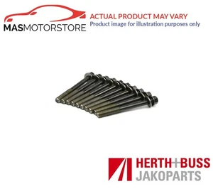 CYLINDER HEAD BOLTS SET HERTH+BUSS JAKOPARTS J1280525 A FOR KIA CERATO,SPORTAGE - Picture 1 of 5