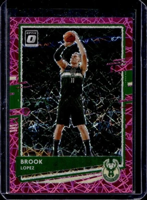 Donruss Optic Brook Lopez Pink Velocity #9/79 Bucks 2020-21 Foto 1 de 2