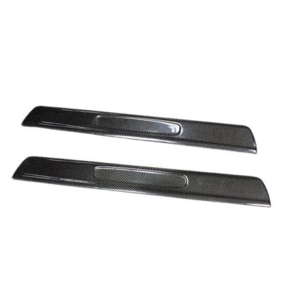 Carbon Fiber Door Sill Padel Guard Cover Trim fit For Porsche 911 997 2004-2008 - Image 1 of 4