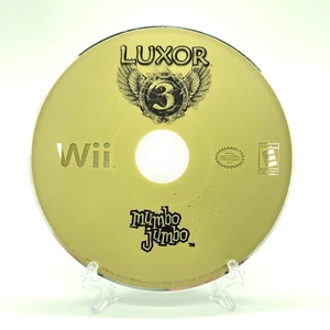 Luxor 3 (2008) Nintendo Wii Spiel nur Disc spielen getestet - Bild 1 von 3
