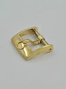 Omega Schließe, 18 Karat Gelbgold, 14 mm breit, Top Zustand - Bild 1 von 9