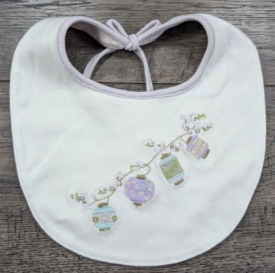 Baby Girl Clothes New Gymboree Paper Lanterns Baby Bib - Image 1 of 2