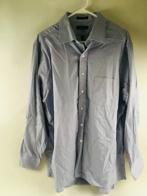 Camisa Van Heusen Para Hombre Talla 17.5 34/35 Pinpoint Oxford Abotonada Manga Larga Foto 1 de 4