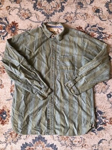 Vintage The Territory Ahead Button Down Flannel Shirt Mens XL - Picture 1 of 9