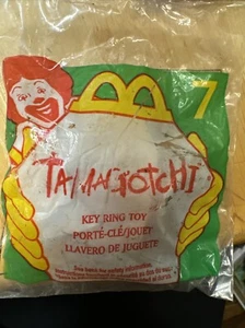 Vintage 1998 McDonald’s Tamagotchi Keychain #7 Sealed - Picture 1 of 3