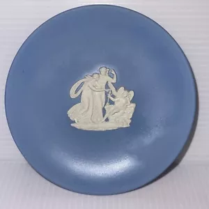 Wedgwood A Living Tradition Jasperware Mini Untersetzer Teller Vintage 4" - Bild 1 von 5
