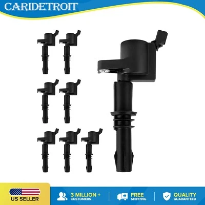 DG511 Ignition Coil 8 Pack For 2005 2006 2007 2008 Ford F-250 F350 Super Duty - Image 1 of 4