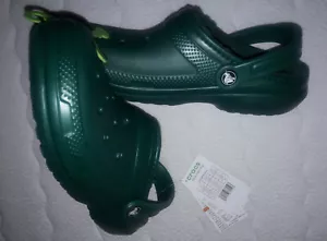 Crocs Classic Lined Clog Emerald Smaragd Grün Clogs Unisex warm gefüttert 39-40 - Bild 1 von 3