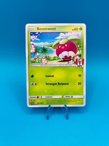 Pokemon - Indonesia - Bounsweet - 180/SM-P - Tarjeta Promocional Estampilla KFC - Imagen 1 de 2
