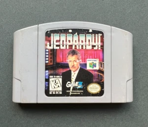 Jeopardy! Nintendo 64 N64 Original Game | 1998 Tested & Cleaned | Authentic - Picture 1 of 2