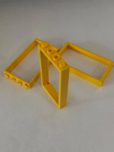 LEGO Parts (3pcs) 60596 1x4x6 Door Frame Pick Color No Pane - Picture 1 of 10