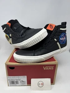 Nuovo Vans NASA Sk8 Hi MTE DX Space Voyager 2018 taglia 11 autentico DS pattino nero  - Foto 1 di 5