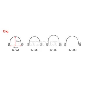 10PCs ETERFANT Dental Ortho Anterior Tooth Curved Torquing Torque Springs Big - Picture 1 of 26