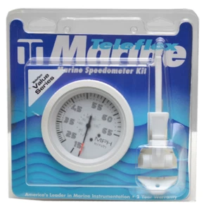 Teleflex Boat Speedometer Gauge w/ Pickup 67513P | Sportsman 3 1/4 Inch - Picture 1 of 5