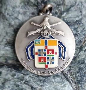 Argento Medaglia 151° Reggimento Fanteria "Sassari" - Foto 1 di 2