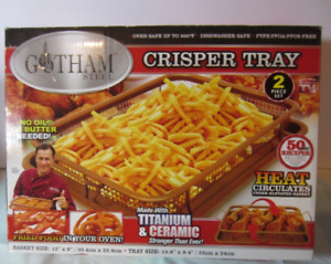 Gotham Steel Crisper Tray- "Fries Food in your Oven"- NIB (292)