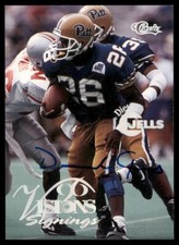 1996 Classic Visions Signings Silver Dietrich Jells #NNO RC Auto /350 Dallas