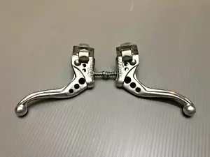 NOS Odyssey RX-2 Brake Levers Silver Old School BMX Haro Freestyle RX-3 RX-5 - Picture 1 of 6