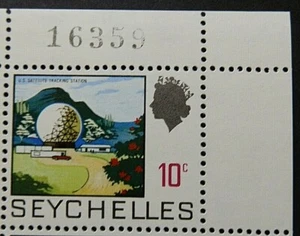 SEYCHELLES 1963-75 SG263 10c. US SATELLITE-TRACKING STATION - MNH - Picture 1 of 1