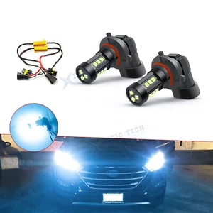 Error Free Ice Blue 9005 LED w/ Decoder for High Beam DRL Light for Lexus Toyota - Picture 1 of 14