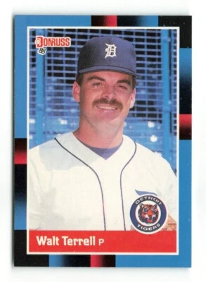 1988 Donruss  #91 Walt Terrell - Image 1 of 2
