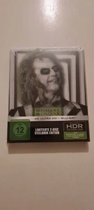 Beetlejuice Beetlejuice - Limited Steelbook (4K UHD + Blu-ray) NEU OVP - Bild 1 von 4