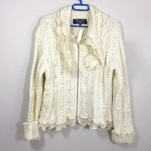 Angel II Damen LS Zipper Front Cardigan Pullover Gr. XL - Bild 1 von 12