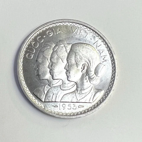 1953 SOUTH VIETNAM 20 XU, 1 Yr Type, KM#2, UNC Cover