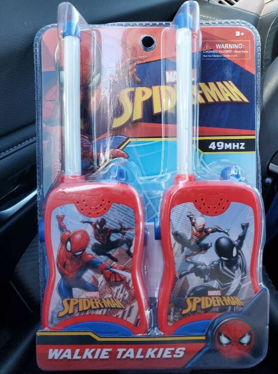 NUEVO Walkie Talkies Marvel Spider-Man (2020), 49 MHz, 100' a 120' Foto 1 de 1