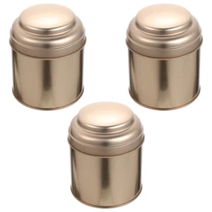 3 Pcs Multifunktionskanister Aus Weißblech Container Kerzenglas Liebhaber - Bild 1 von 12
