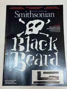 Smithsonian Magazine Feb 2 2014 Black Beard Pirate Abraham Lincoln Eddie Eagle - Picture 1 of 1