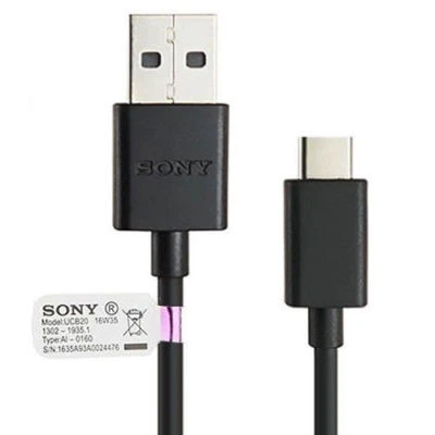 Genuine Sony UCB20 Type-C USB Charging Charger Cable For Xperia XZ X Compact - Image 1 of 2