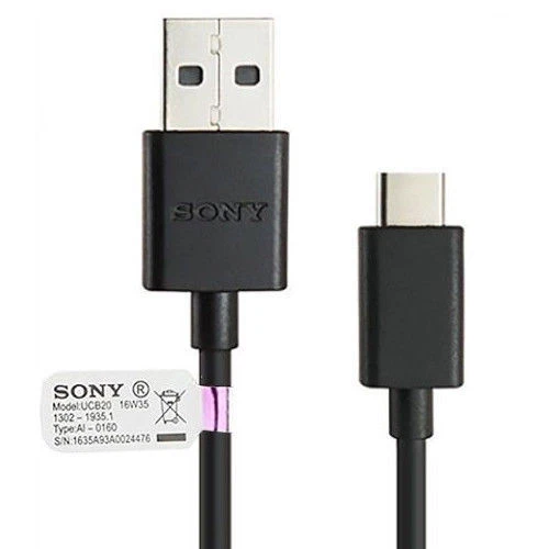 Genuine Sony UCB20 Type-C USB Charging Charger Cable For Xperia XZ X Compact - Image 1 of 2
