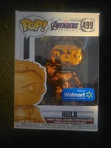 Funko Pop! Vinyl: Marvel - Hulk (Orange Chrome) - Walmart (Exclusive) - Picture 1 of 11