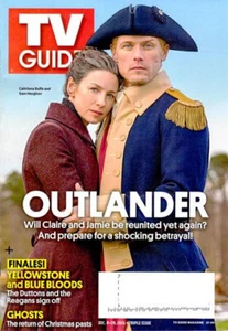 COLLECTIBLE TV GUIDE - OUTLANDER COVER-YELLOWSTONE-BLUE BLOODS-GHOSTS DEC 2024 - Imagen 1 de 1