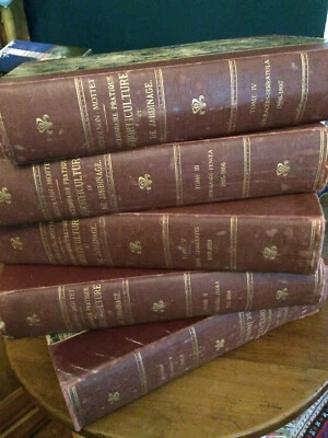 Nicholson mottet.Dictionnaire pratique d'horticulture et de jardinage.5 vl.1893. - Photo 1/4