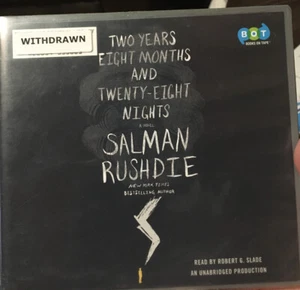 Two Years Eight Months and Twenty Eight Nights Salman Rushdie u/a CD Audiobook - Picture 1 of 2