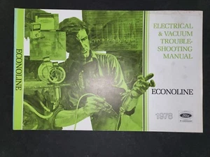 1978 Ford Econoline Vacuum Troubleshooting Wiring Manual. - Imagen 1 de 2