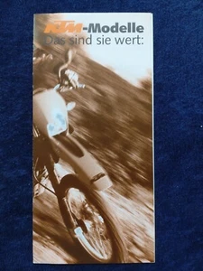 KTM LC4 400 640 Enduro 125 250 380 SX Duke 640 60 SX Preisliste 1998 - Bild 1 von 2
