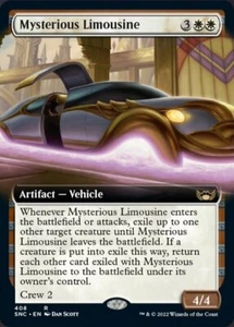 Mysterious Limousine x1 1x Extended Art Streets of New Capenna NM MTG - Picture 1 of 1