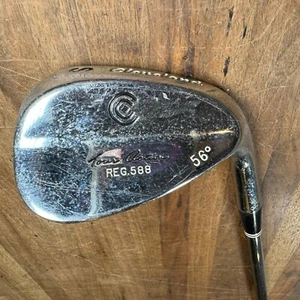 Cleveland REG 588 Chrome 56° SW Sand Wedge Steel Shaft Wedge Flex RH - Picture 1 of 13