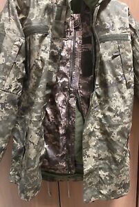Ukrainian Genuine Winter Combat Jacket Army Tactical Uniform Camouflage Size L