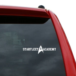 Fantasy Alumni - Star Trek - Starfleet Academy Vinyl Decal | 8" x 2.1" - Picture 1 of 1