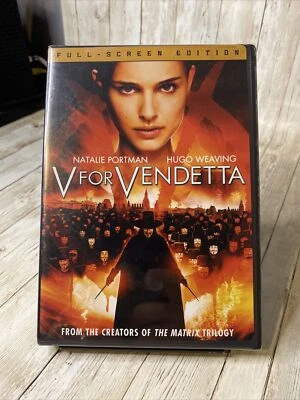 V For Vendetta (DVD, 2006, Fullscreen) NEW - Image 1 of 3