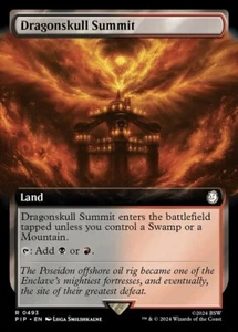 Dragonskull Summit Extended Art - PIP 0493 - NM - MTG Magic - Picture 1 of 1