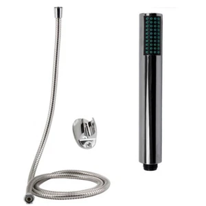 Soffione con tubo flessibile da 1,8 metri doccetta supporto telefono doccia - Foto 1 di 7