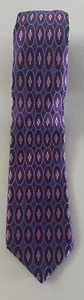Ted Baker London Imported Pure Silk Necktie Purple - Picture 1 of 4