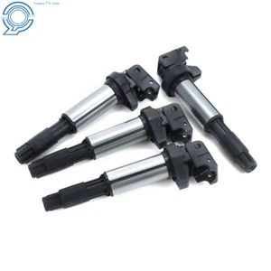 For 01-14 BMW E46 E53 E60 E83 E90 323i 3.0L UF522 12130148594 4x Ignition Coils - Picture 1 of 12