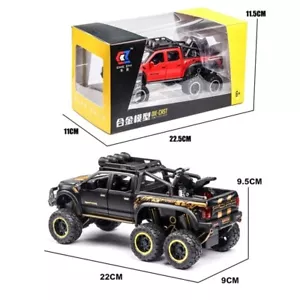 1:24 Scale Technical RAPTOR Alloy Car Model Diecast Car Off-Road Vehicle Toys fo - Picture 1 of 10