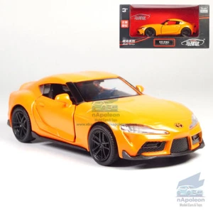 1/36 Toyota Supra Hot Hatch Model Car Diecast Toy Vehicle Collection Matt Orange - Imagen 1 de 12